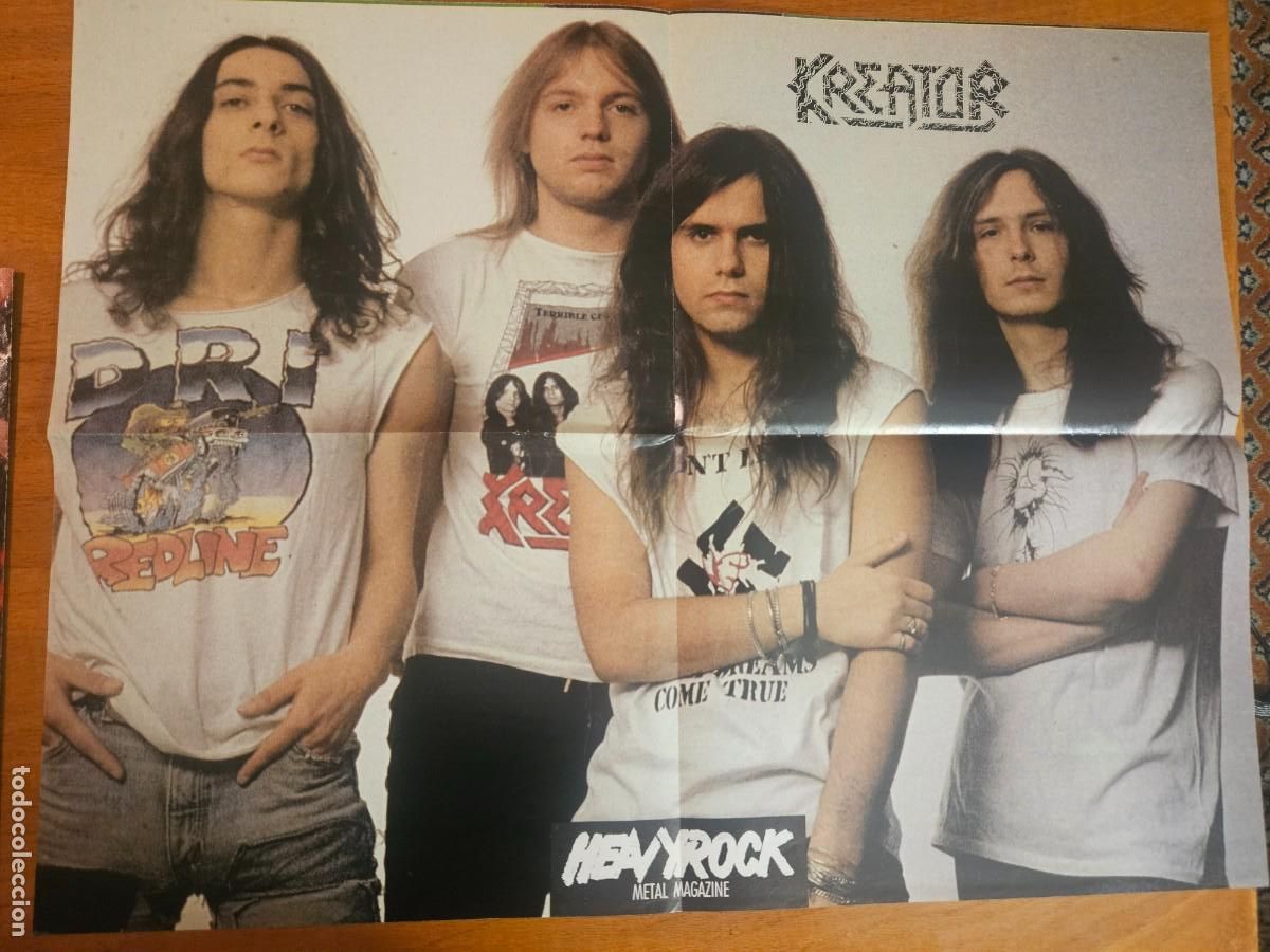 Musique de collection: Poster KREATOR - Revista Heavy Rock