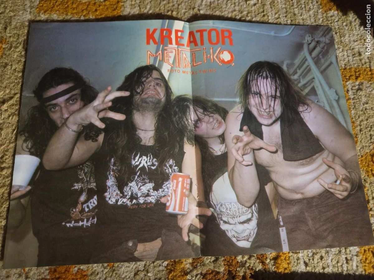 Musique de collection: Poster KREATOR - Revista Metali-K.O.