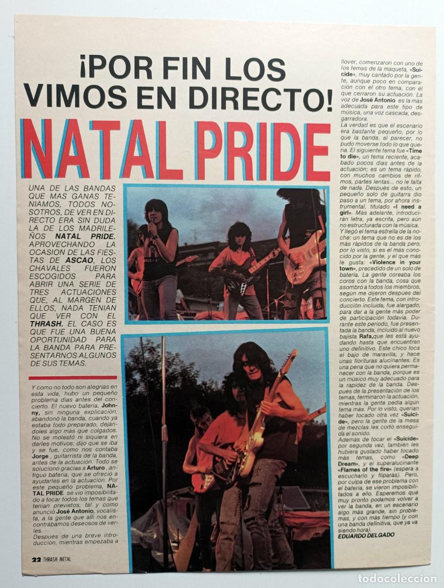 Musiksammlung: NATAL PRIDE - RECORTE REVISTA CLIPPINGS ENTREVISTA