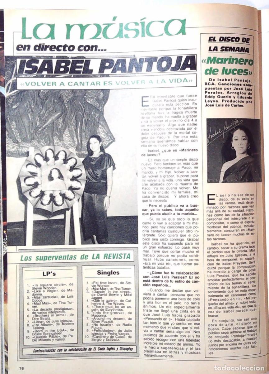 M&uacute;sica de colecci&oacute;n: isabel pantoja marinero de luces - Foto 1