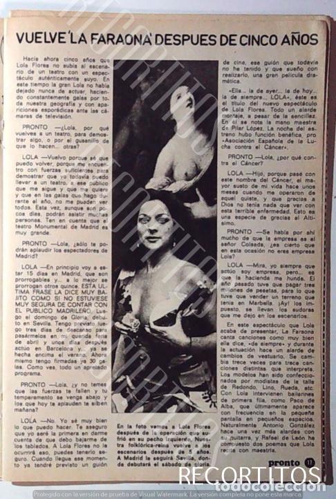 M&uacute;sica de colecci&oacute;n: LOLA FLORES LA FARAONA