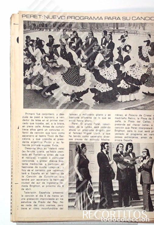 M&uacute;sica de colecci&oacute;n: PERET EUROVISION MIGUEL LLUCH - Foto 1