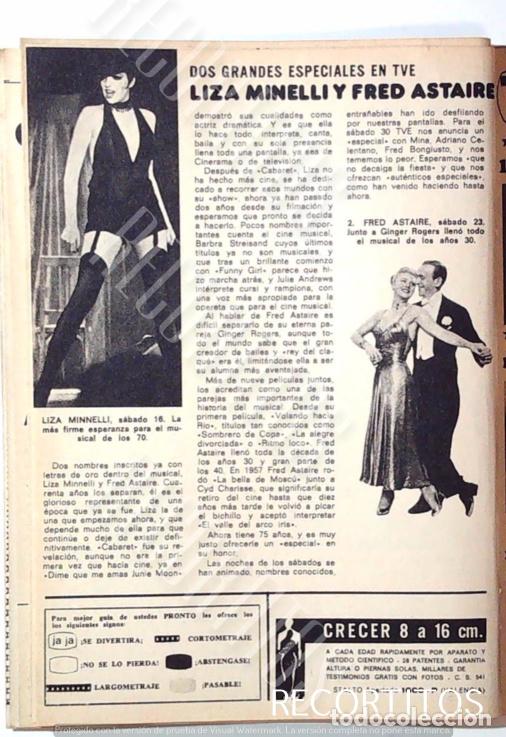 Collectible Music: LIZA MINNELLI CABARET FRED ASTAIRE GINGER ROGERS