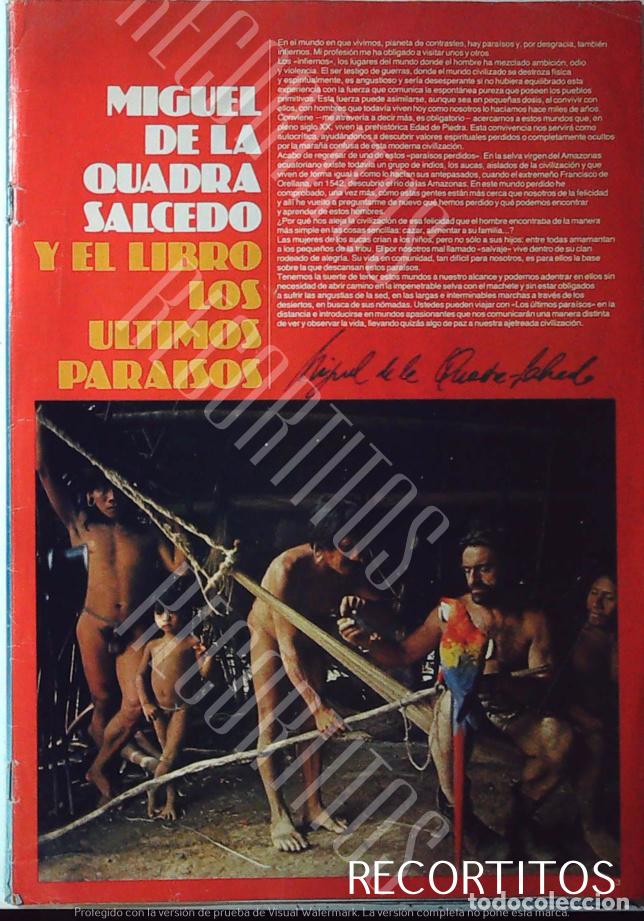 Collectible Music: MQ MIGUEL DE LA QUADRA SALCEDO