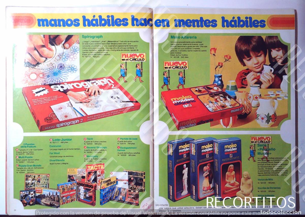 Musica di collezione: SPIROGRAPH JUGUETES A&Ntilde;OS 70 MAKO ALFARERIA PUZZLES DIVERTILANDIA