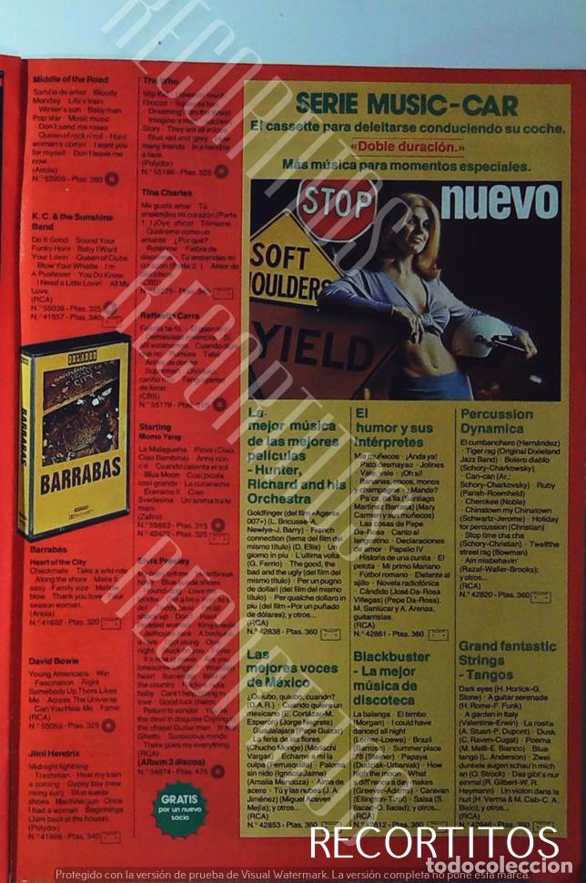 Musica di collezione: BARRABAS ANUNCIO PUBLICIDADE