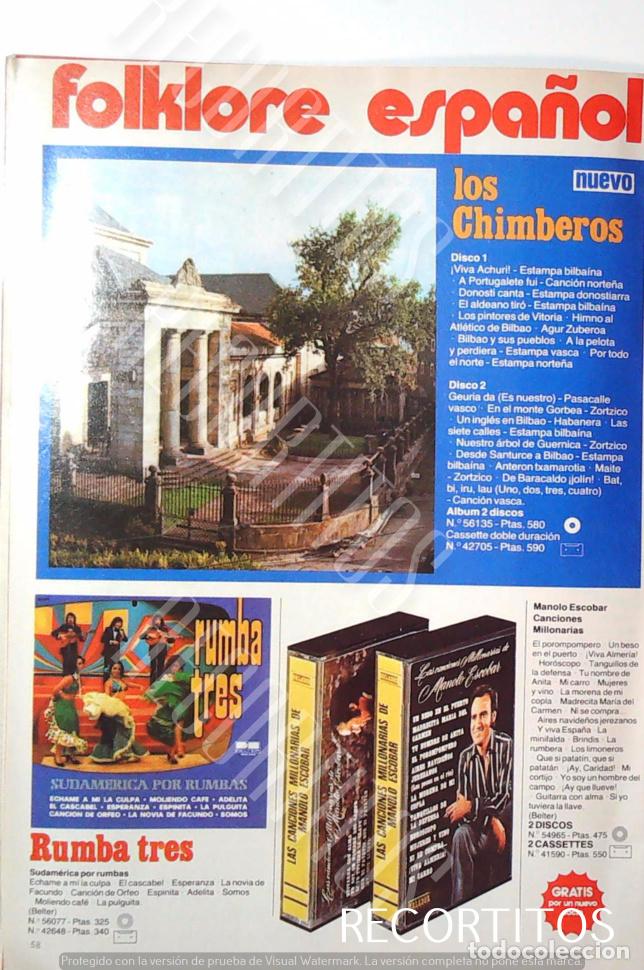 Musica di collezione: RUMBA TRES LOS CHIMBEROS MANOLO ESCOBAR