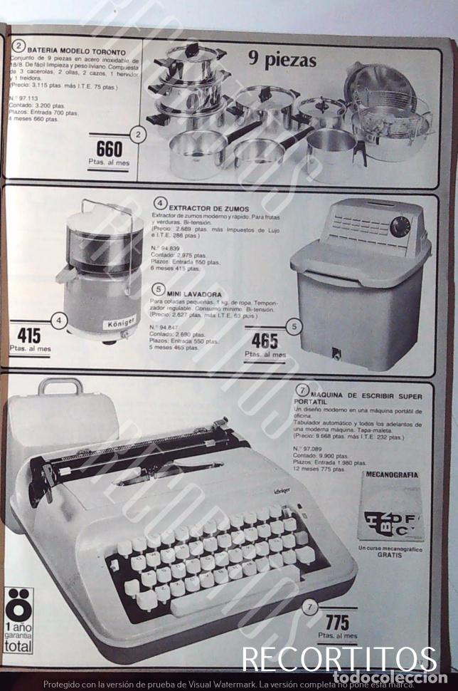 Musiksammlung: MAQUINA DE ESCRIBIR SUPER PORTATIL ANUNCIO PUBLICIDAD MECANOGRAFIA