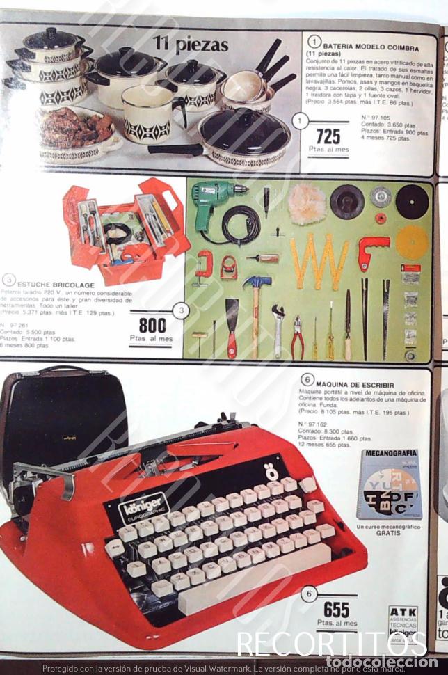 M&uacute;sica de colecci&oacute;n: MAQUINA DE ESCRIBIR SUPER PORTATIL ANUNCIO PUBLICIDAD MECANOGRAFIA KONINGER 3