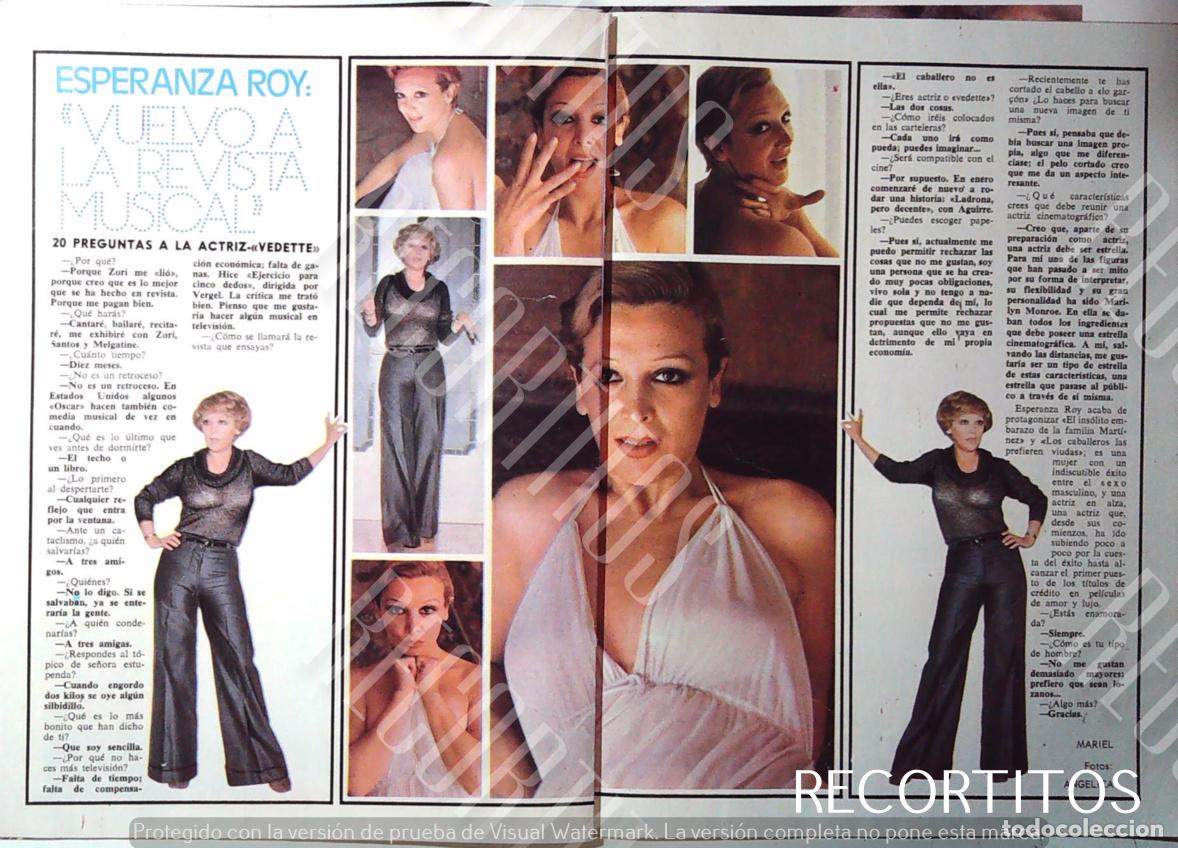 M&uacute;sica de colecci&oacute;n: ESPERANZA ROY 20 PREGUNTAS - Foto 1