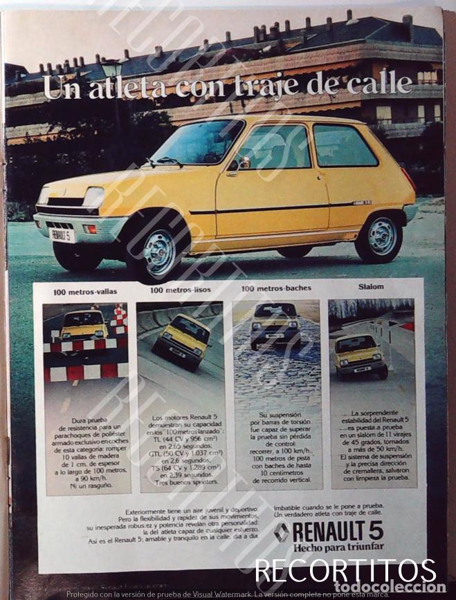 M&uacute;sica de colecci&oacute;n: RENAULT 5 ANUNCIO PUBLICIDAD - Foto 1