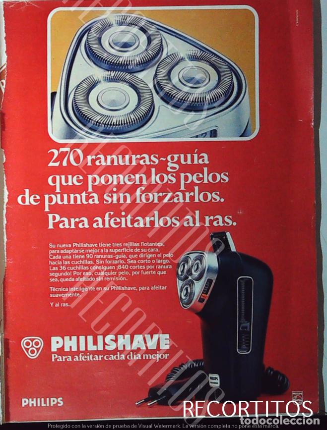 Collectible Music: PHILISHAVE ANUNCIO PUBLICIDAD