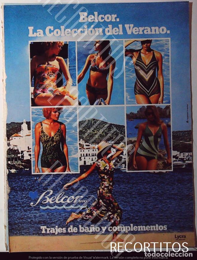 Collectible Music: BELCOR LENCERIA ROPA DE BA&Ntilde;O ANUNCIO PUBLICIDAD