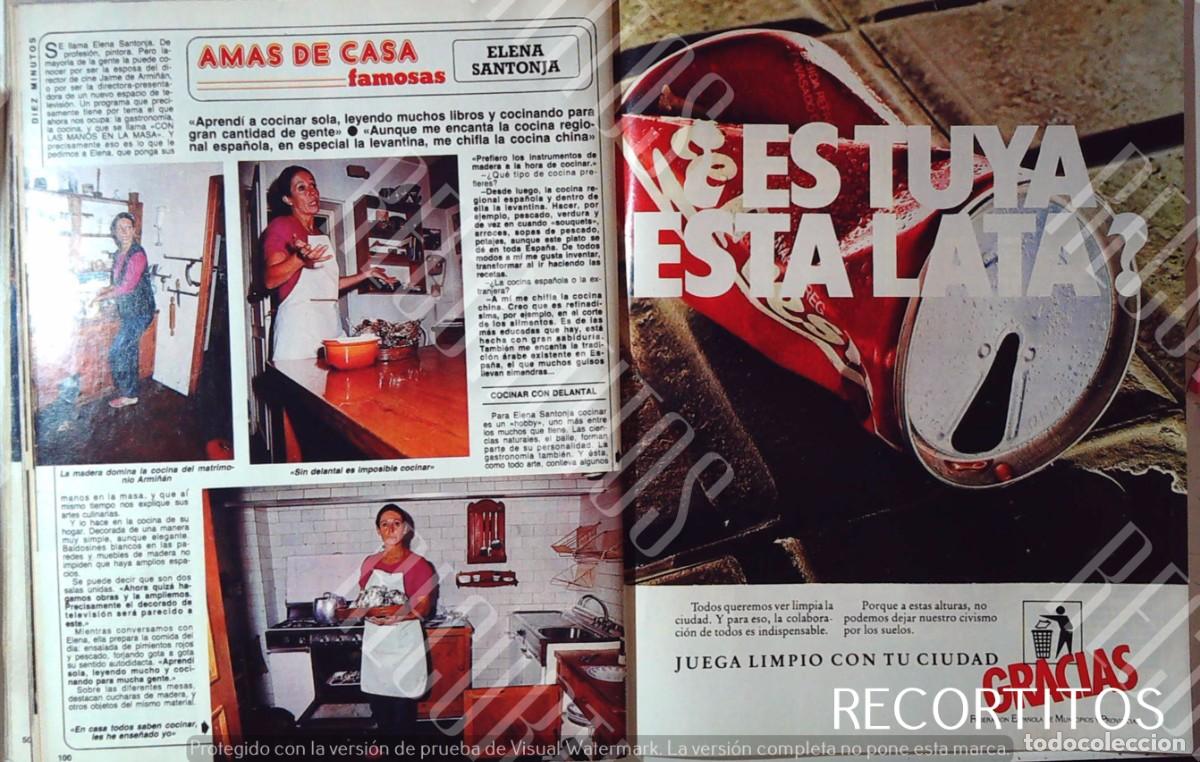 M&uacute;sica de cole&ccedil;&atilde;o: ELENA SANTONJA CON LAS MANOS EN LA MASA