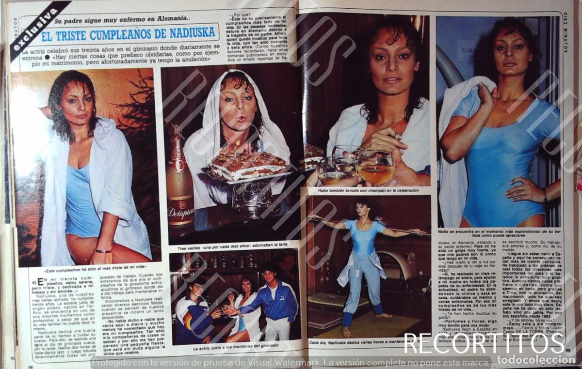M&uacute;sica de colecci&oacute;n: NADIUSKA TRISTE CUMPLEA&Ntilde;OS - Foto 1