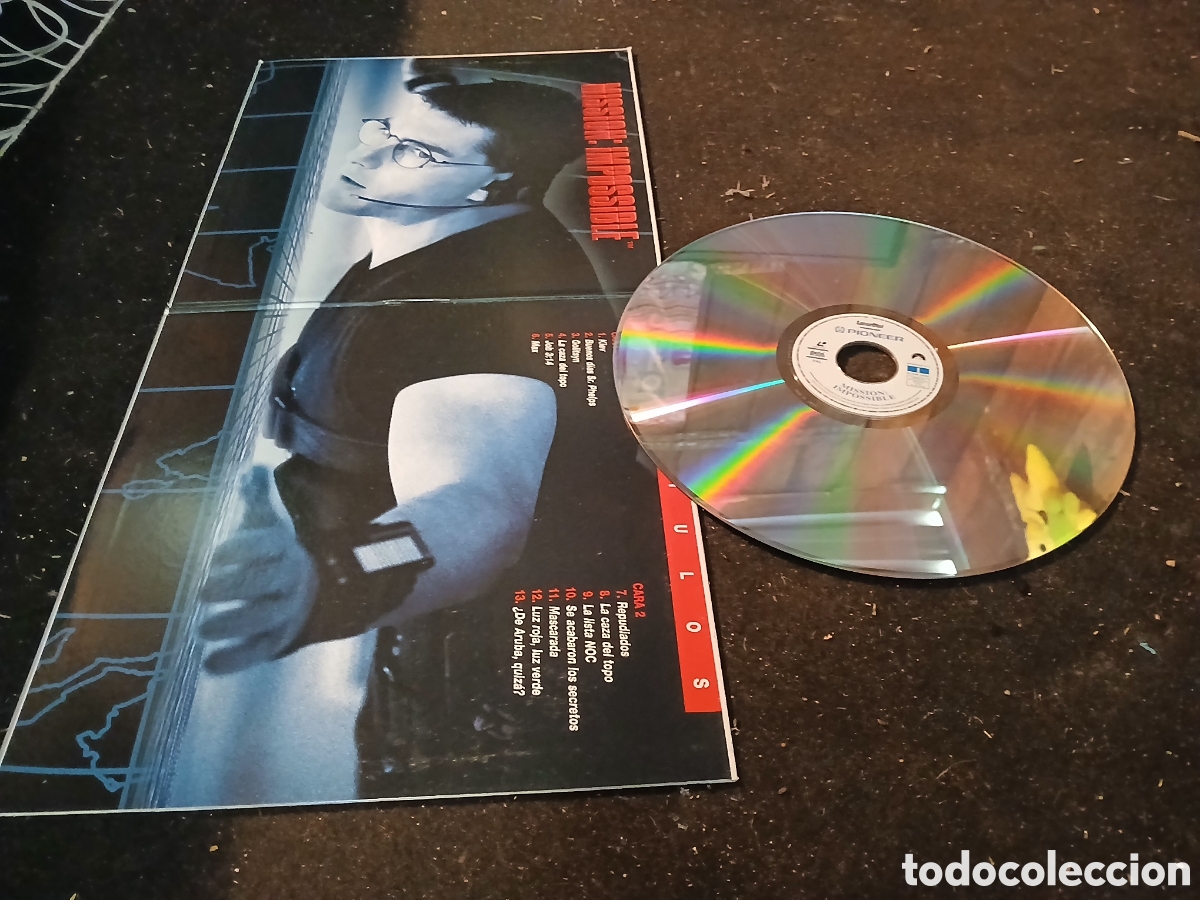 M&uacute;sica de colecci&oacute;n: MISSION IMPOSSIBLE - BSO - LASER DISC - L - - Foto 2