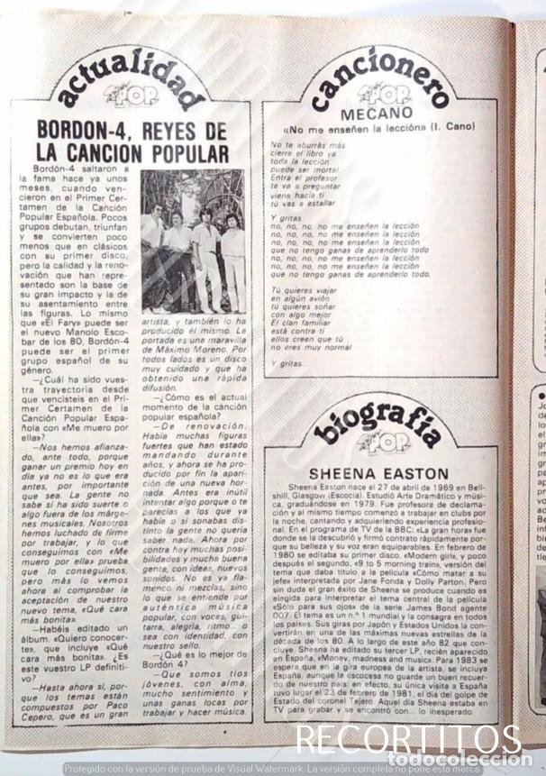 M&uacute;sica de cole&ccedil;&atilde;o: mecano sheena easton bordon 4