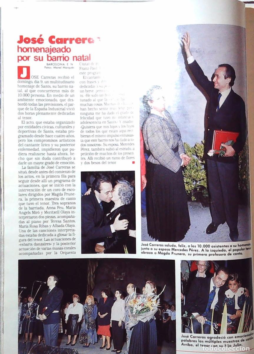 M&uacute;sica de cole&ccedil;&atilde;o: JOSE CARRERAS JOSEP EN SU BARRIIO NATAL