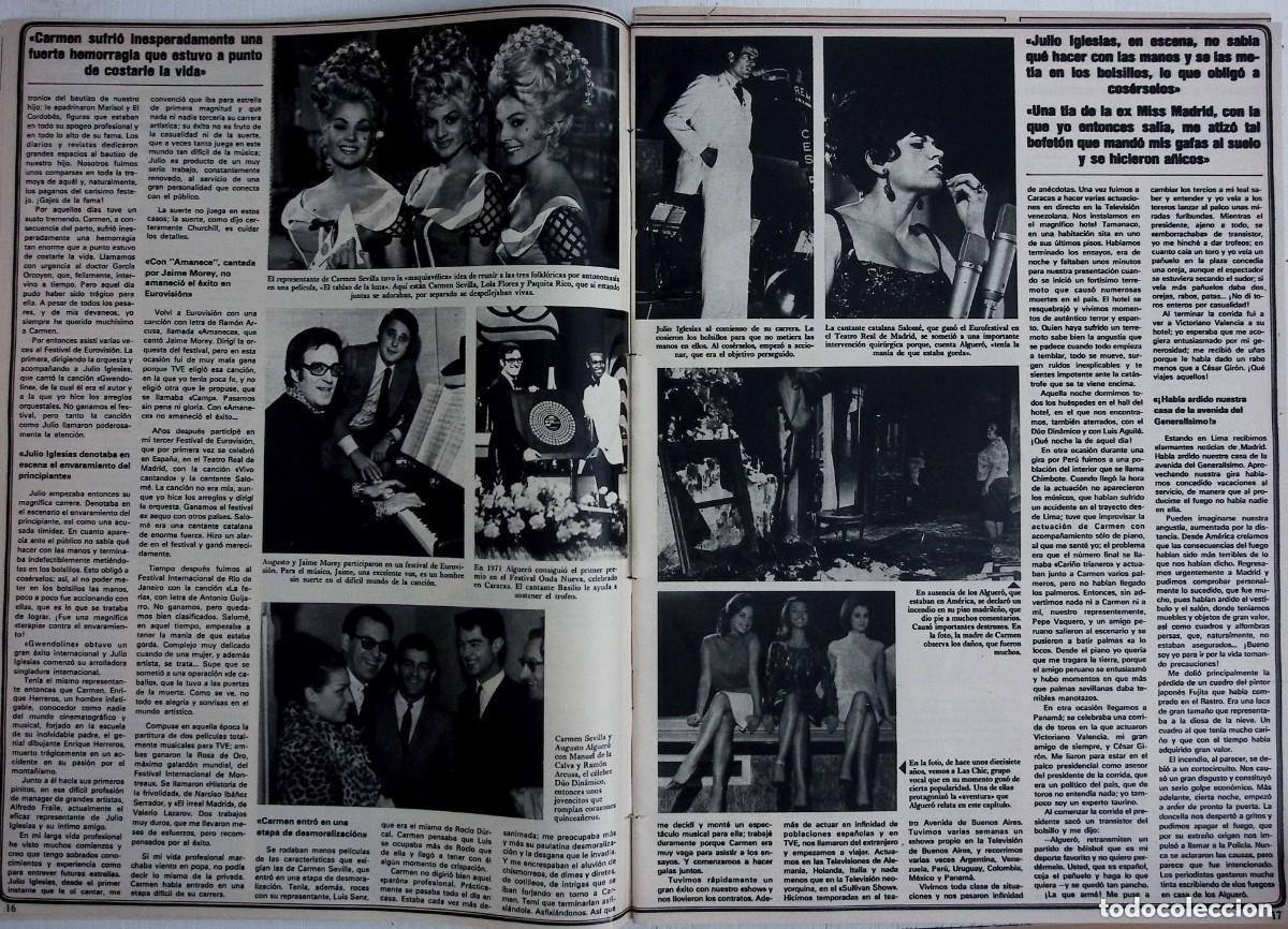 M&uacute;sica de cole&ccedil;&atilde;o: las memorias de AUGUSTO ALGUERO EN SEMANA carmen sevilla capitulo V MARISOL