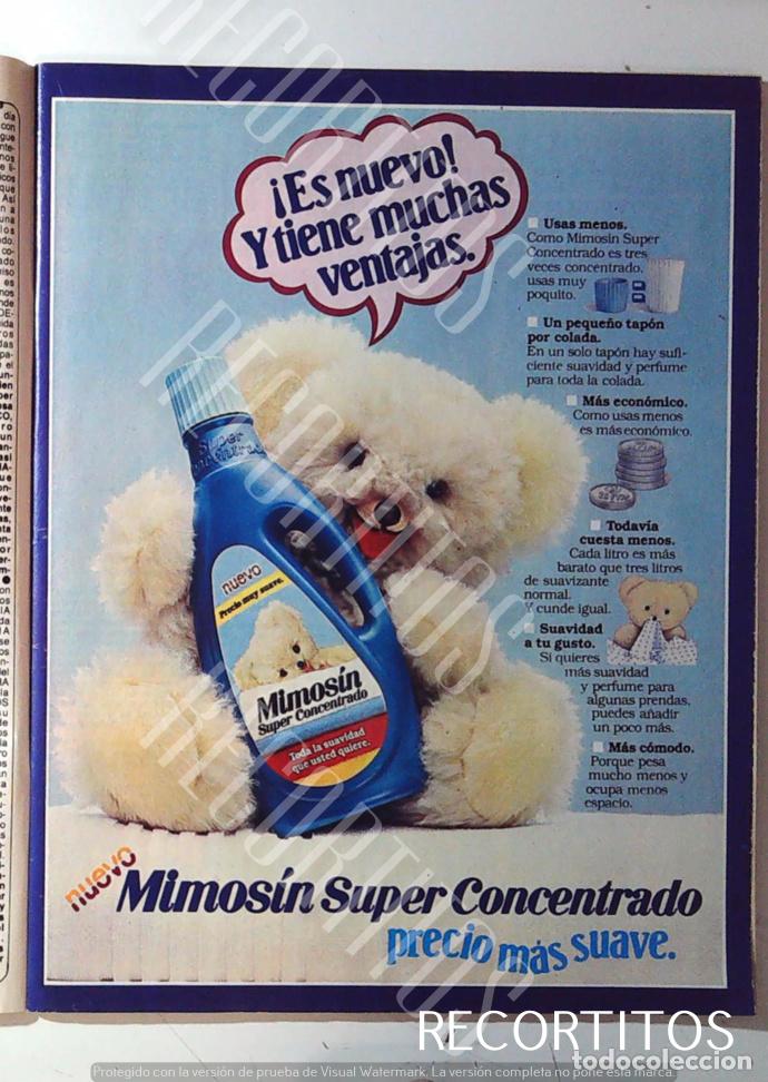 M&uacute;sica de colecci&oacute;n: MIMOSIN ANUNCIO PUBLICIDAD - Foto 1