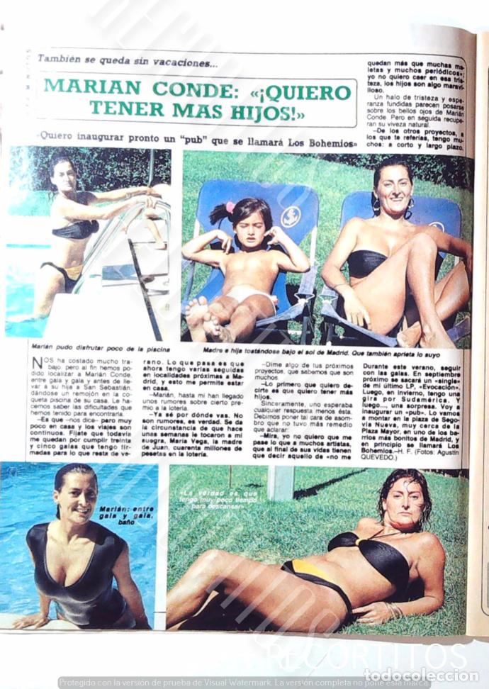 Collectible Music: MARIAN CONDE E HIJA EN LA PISCINA