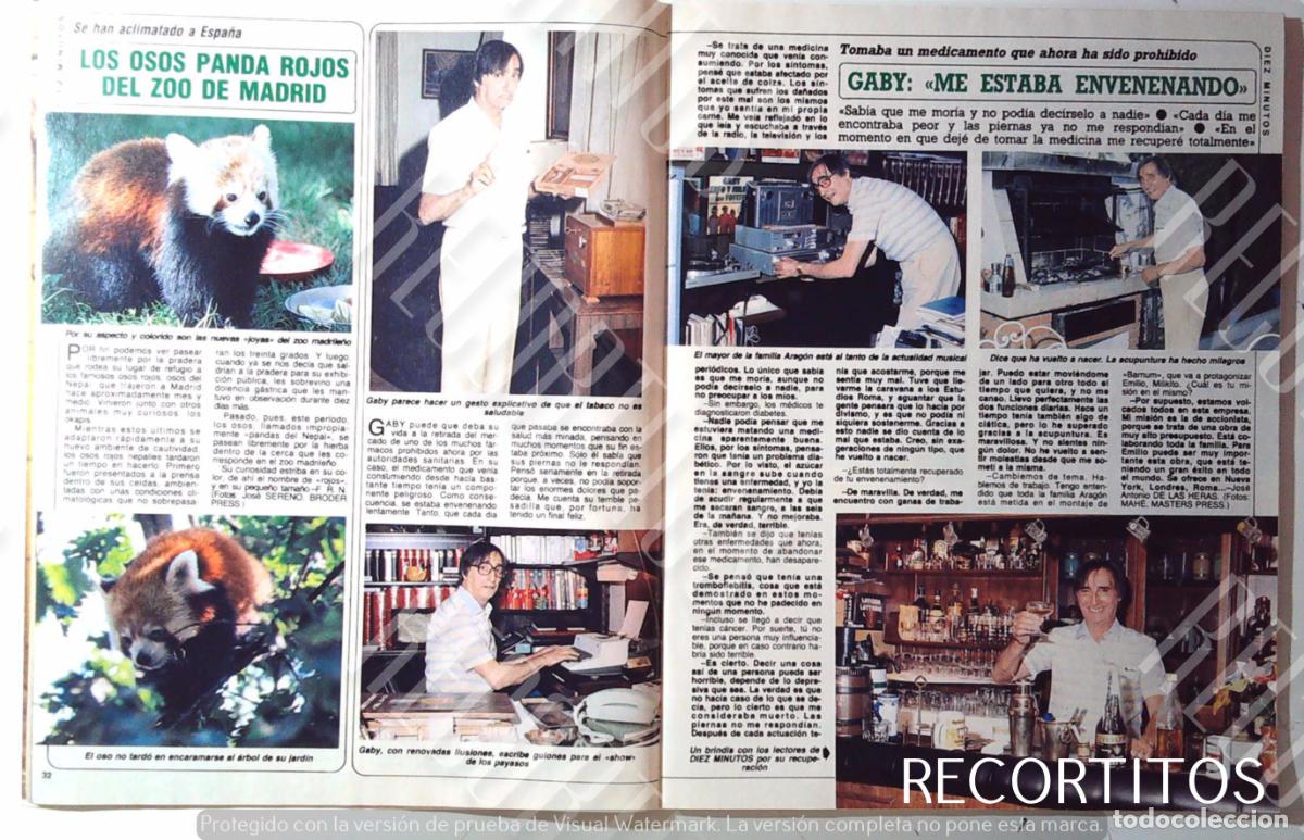 Collectible Music: GABY LOS PAYASOS DE LA TELE ZOO DE MADRID LOS OSOS PANDA ROJOS