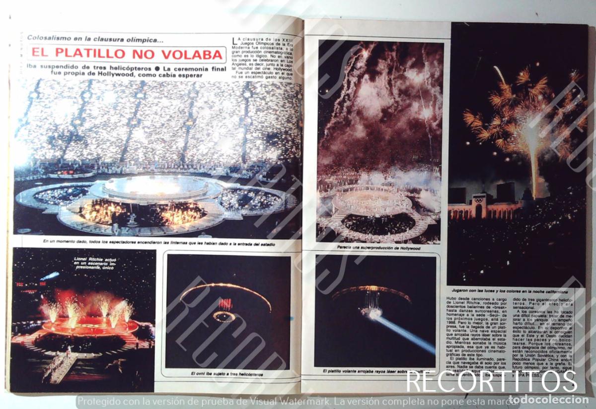 Collectible Music: CLAUSURA DE LOS JUEGOS OLIMPICOS 84 LOS ANGELES