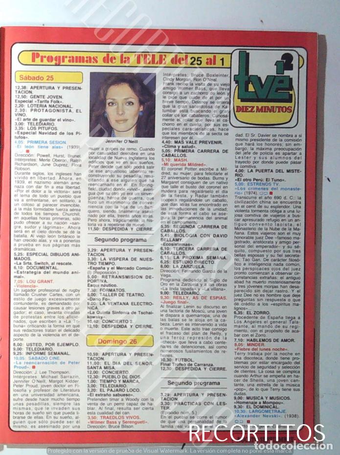 M&uacute;sica de colecci&oacute;n: JENNIFER ONEIL ONEIL - Foto 1