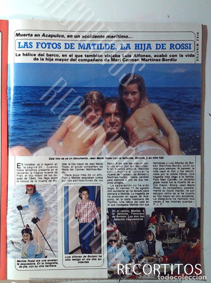 Collectible Music: MATILDE LA HIJA DE ROSSI LUIS ALFONSO DE BORBON