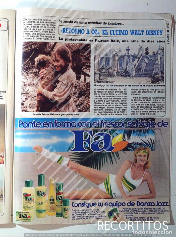 Musique de collection: fa shampoo anuncio publicidad RETORNO A OZ WALT DISNEY FAIRUZA BALK