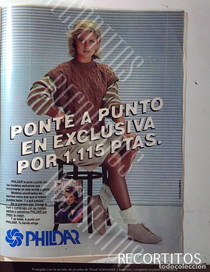 Musique de collection: PHILDAR LANAS ANUNCIO PUBLICIDAD