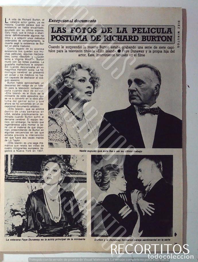 M&uacute;sica de colecci&oacute;n: FAYE DUNAWAY RICHARD BURTON - Foto 1