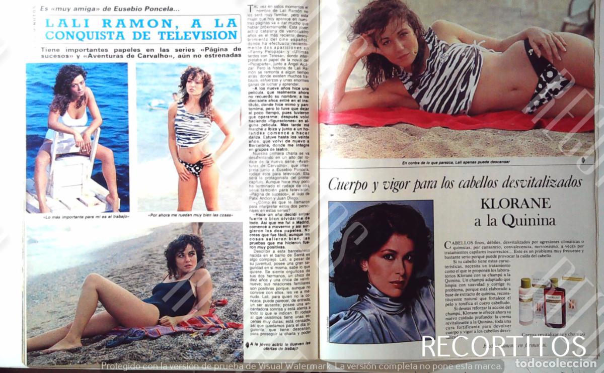 Musique de collection: LALI RAMON PAGINA DE SUCESOS AVENTURAS DE CARVALHO