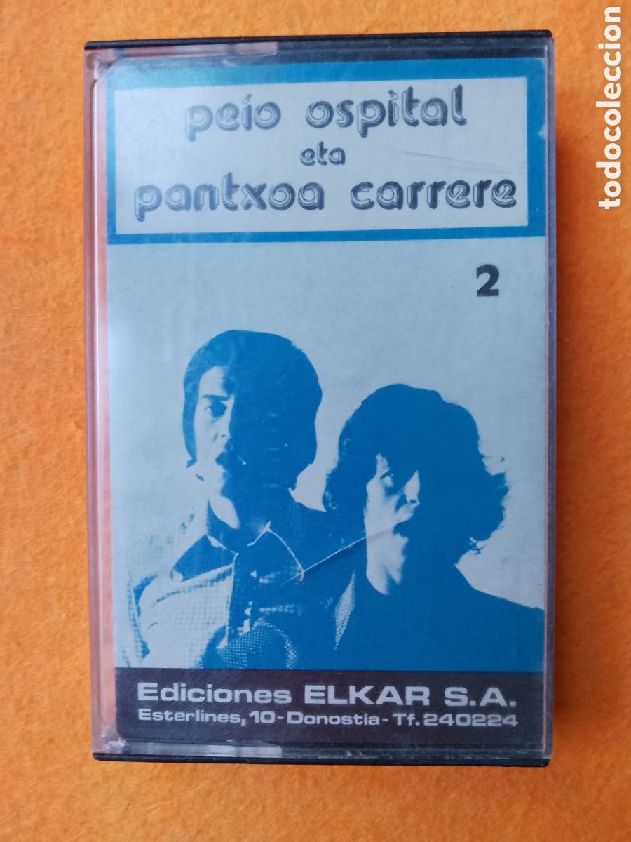 Musique de collection: PEIO OSPITAL ETA PANTXOA CARRERE VOL.2 - ELKAR 1978