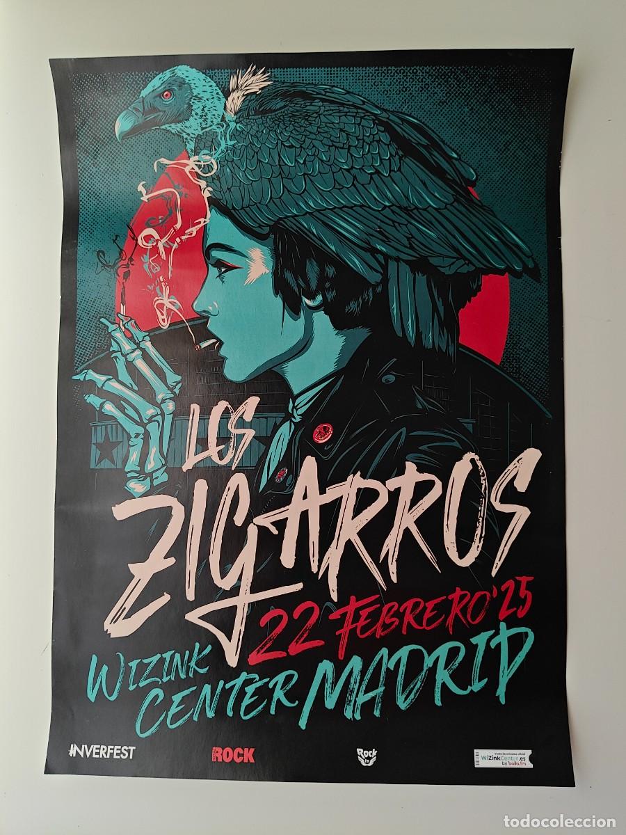 M&uacute;sica de cole&ccedil;&atilde;o: Los Zigarros cartel concierto