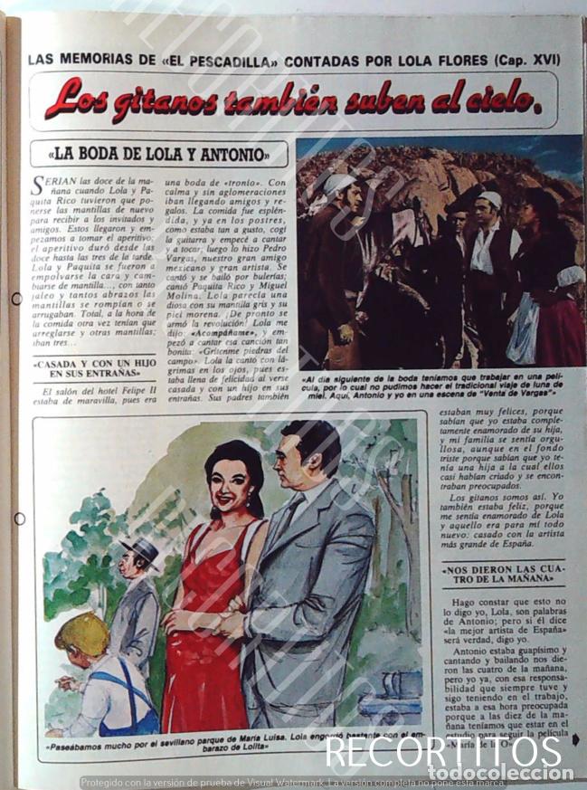 M&uacute;sica de cole&ccedil;&atilde;o: LAS MEMORIAS DE ANTONIO GONZALEZ EL PESCAILLA VOL XVI 16 LOLA FLORES