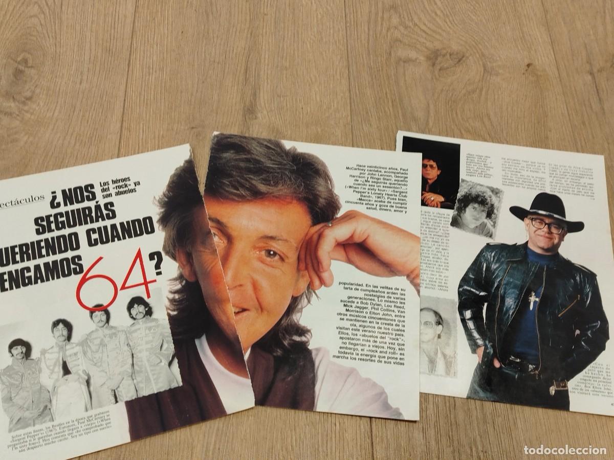 M&uacute;sica de cole&ccedil;&atilde;o: ART&Iacute;CULO REVISTA ORIGINAL VINTAGE. LOS HEROES DEL ROCK YA SON ABUELOS, BEATLES, ROLLINGS&hellip;