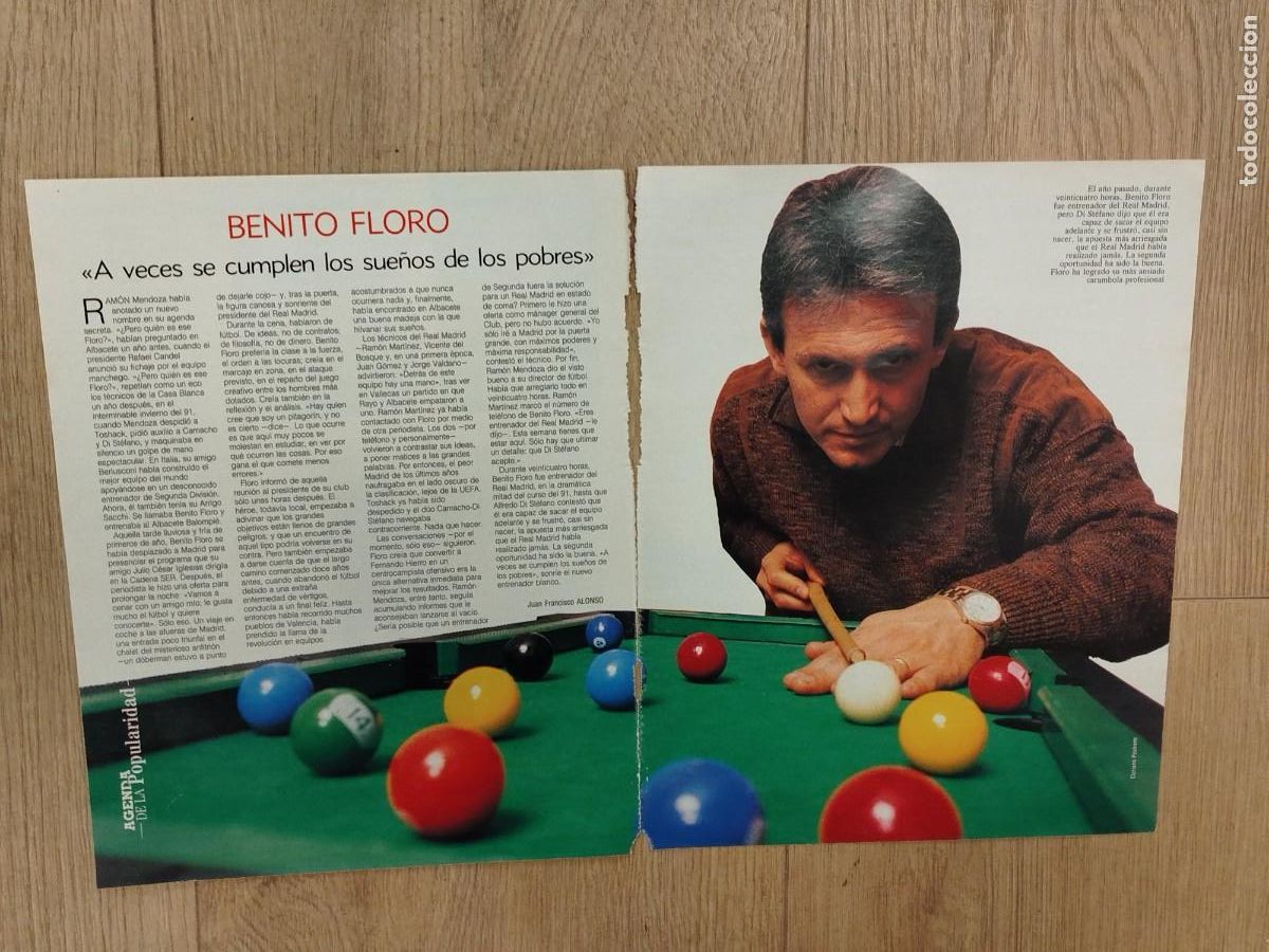 M&uacute;sica de cole&ccedil;&atilde;o: ENTREVISTA REVISTA ORIGINAL VINTAGE AL ENTRENADOR DE FUTBOL, BENITO FLORO