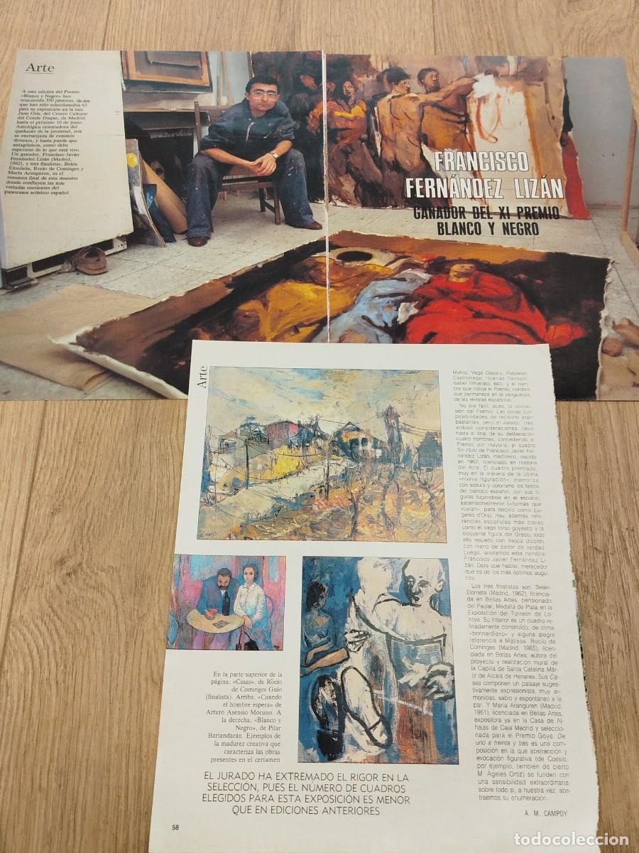 M&uacute;sica de cole&ccedil;&atilde;o: ARTICULO REVISTA ORIGINAL VINTAGE. FRANCISCO FERNANDEZ LIZAN, GANADOR XI PREMIO BLANCO Y NEGRO