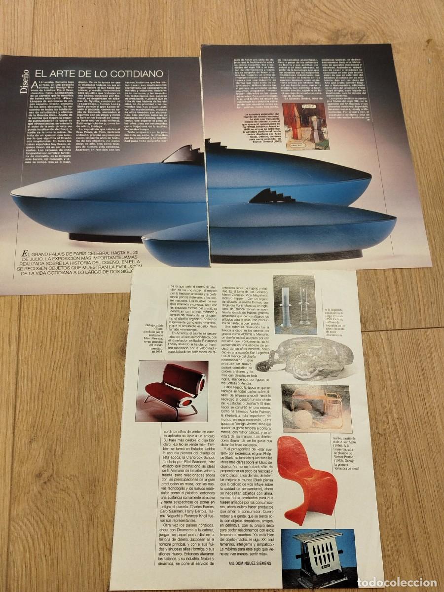 M&uacute;sica de cole&ccedil;&atilde;o: ARTICULO REVISTA ORIGINAL VINTAGE. EL ARTE DE LO COTIDIANO, DISE&Ntilde;O. GRAN PALAIS PARIS