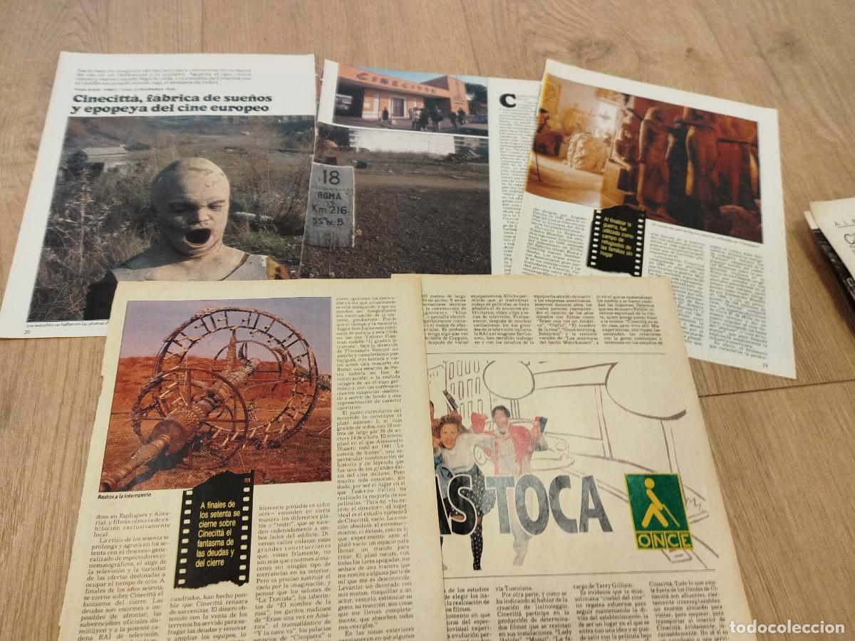 M&uacute;sica de cole&ccedil;&atilde;o: ARTICULO REVISTA ORIGINAL VINTAGE. CINECITT&Agrave;, F&Aacute;BRICA SUE&Ntilde;OS Y EPOPEYA DEL CINE EUROPEO