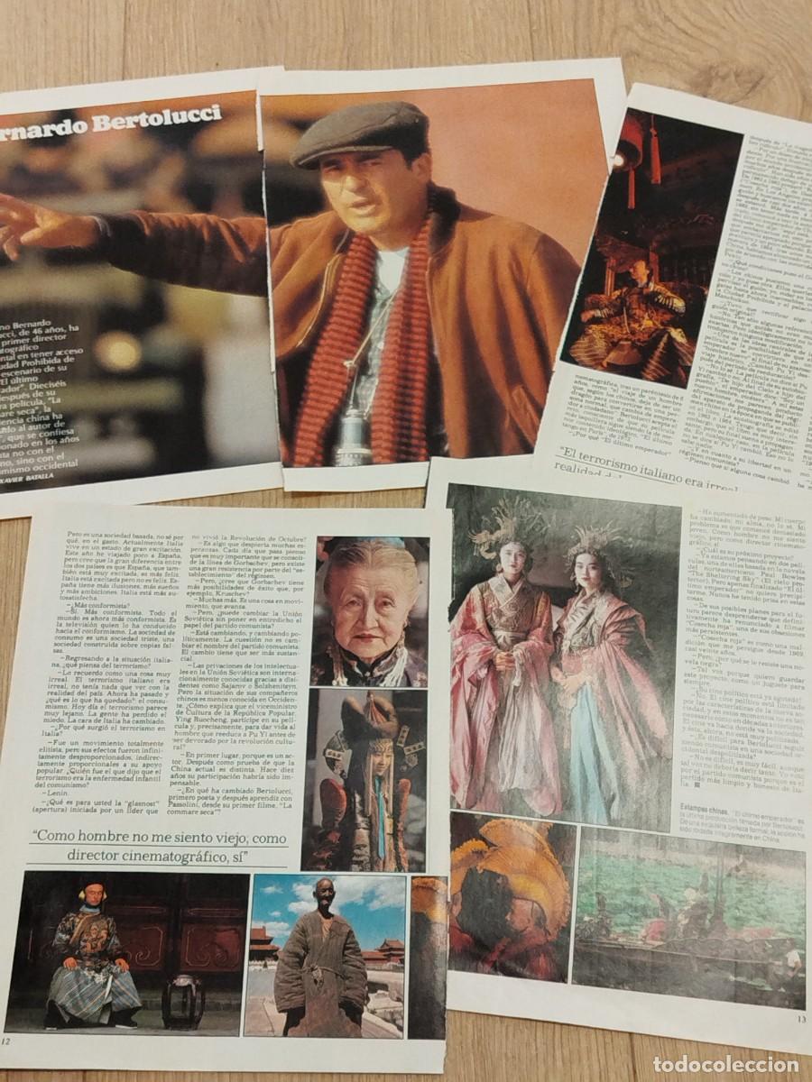 M&uacute;sica de cole&ccedil;&atilde;o: ENTREVISTA REVISTA ORIGINAL VINTAGE AL DIRECTOR DE CINE BERNARDO BERTOLUCCI