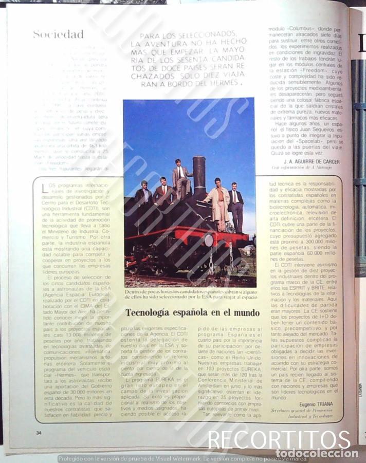 Musique de collection: HERMES ESA SELECCIONADOS PARAVIAJAR AL ESPACIO