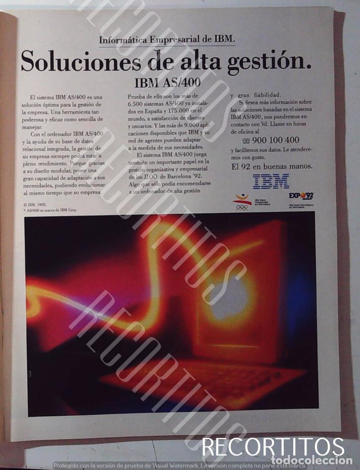 Musica di collezione: IBM ANUNCIO PUBLICIDAD EXPO 92