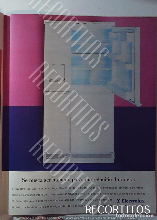 Musica di collezione: ELECTROLUX frigorifico ANUNCIO PUBLICIDAD