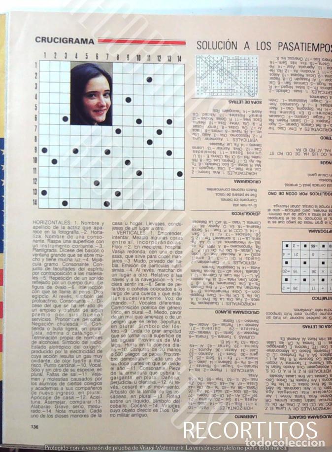 Musica di collezione: ANA TORRENT CRUCIGRAMA