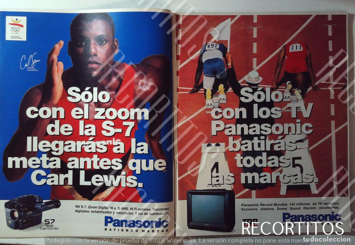 Musica di collezione: CARL LEWIS ATLETA PANASONIC CAMARA TELEVISION