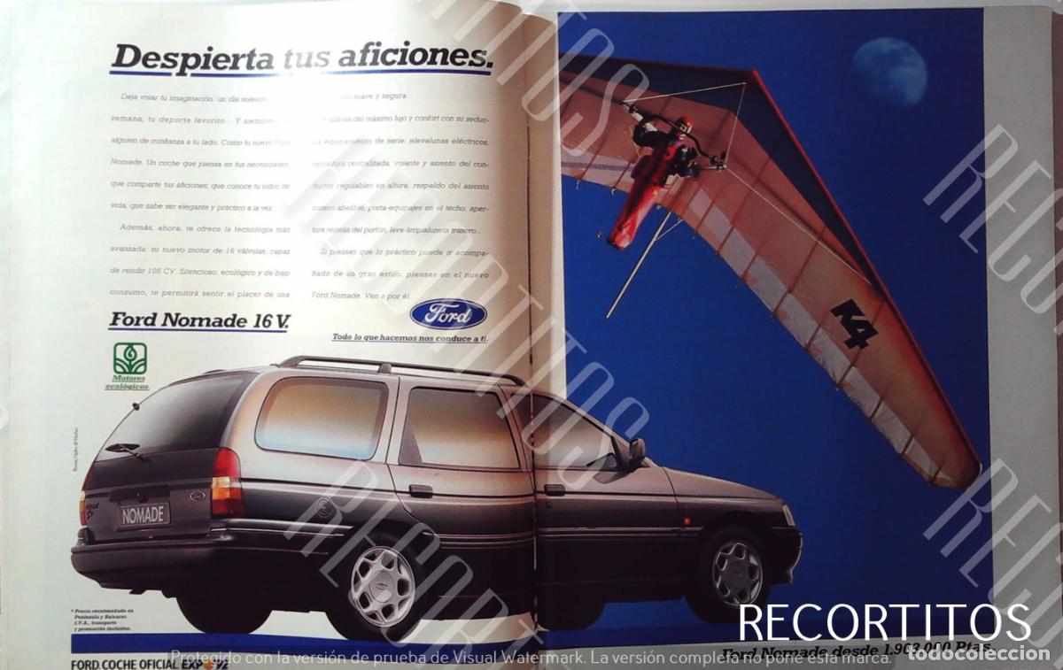 Musica di collezione: FORD NORMANDE 16 V ANUNCIO PUBLICIDAD