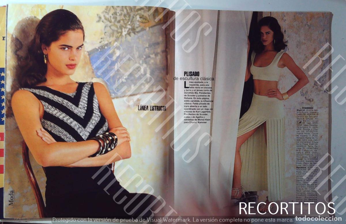 M&uacute;sica de colecci&oacute;n: MODA 1992 FALDAS LARGAS Y ABIERTAS - Foto 3
