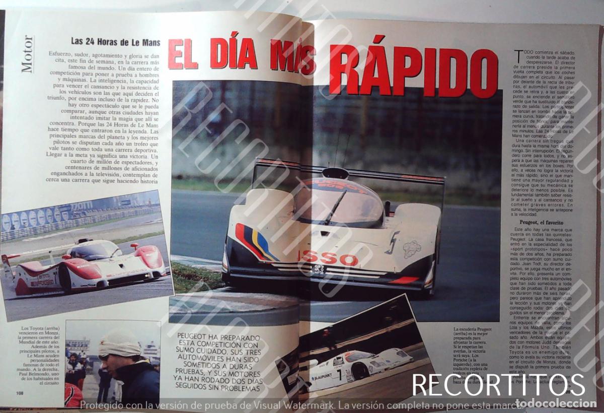 M&uacute;sica de colecci&oacute;n: LAS 24 HORAS DE LE MANS - Foto 1